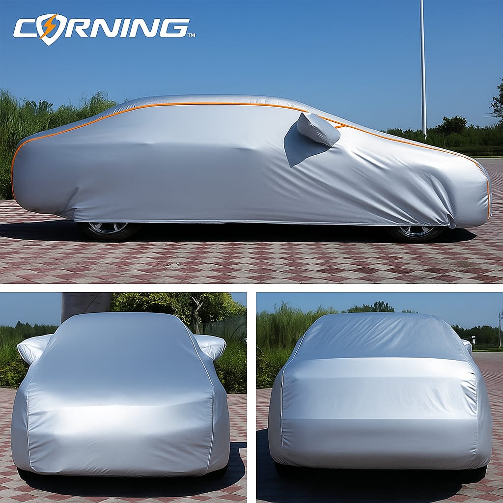 غطاء السيارة السحري – حماية مثالية من المطر والشمس